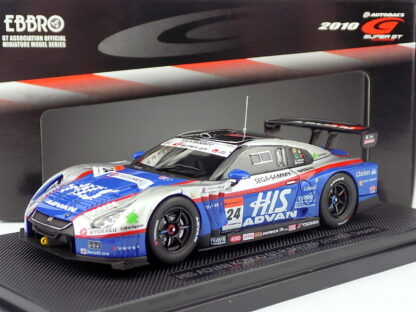 NISSAN GT-R SUPER GT500 HIS ADVAN 2010 - 1:43 EBBRO