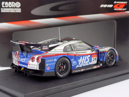 NISSAN GT-R SUPER GT500 HIS ADVAN 2010 - 1:43 EBBRO - Image 2