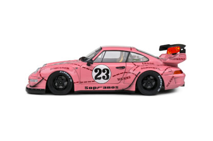 PORSCHE 911 993 RWB BODYKIT N 23 PINK PIG COUPE 2020 - 1:18 SOLIDO - Image 2