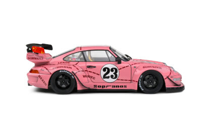 PORSCHE 911 993 RWB BODYKIT N 23 PINK PIG COUPE 2020 - 1:18 SOLIDO - Image 5