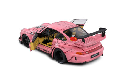 PORSCHE 911 993 RWB BODYKIT N 23 PINK PIG COUPE 2020 - 1:18 SOLIDO - Image 7