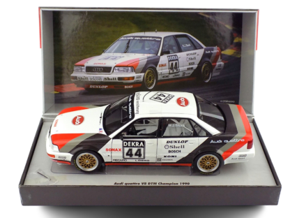 AUDI QUATTRO V8 TEAM SCHMIDT MOTORSPORT TECHNIK #44 ZIMNÁ SEZÓNA DTM 1990 HANS JOACHIM STUCK - 1:18 TRIPLE9