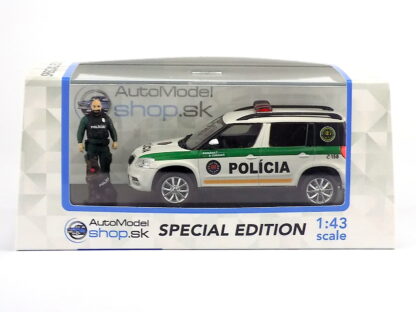 ŠKODA YETI + PSOVOD A PES - SLUŽOBNÁ KYNOLÓGIA PZ SR - 1:43 - Image 5