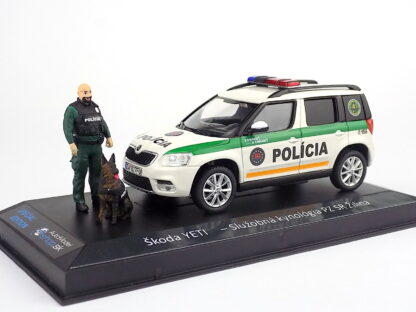 ŠKODA YETI + PSOVOD A PES - SLUŽOBNÁ KYNOLÓGIA PZ SR - 1:43 - Image 2