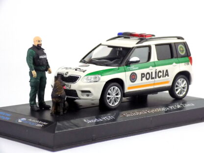 ŠKODA YETI + PSOVOD A PES - SLUŽOBNÁ KYNOLÓGIA PZ SR - 1:43 - Image 4