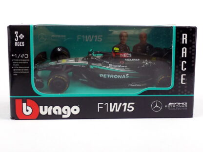 MERCEDES GP  F1 W15 EQ PERFORMANCE TEAM AMG PETRONAS MOTORSPORT N 44 SEZONA 2024 LEWIS HAMILTON - 1:43 BBURAGO - Image 4