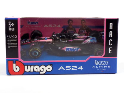 ALPINE F1 A524 TEAM BWT ALPINE N 31 SEASON 2024 ESTEBAN OCON - 1:43 BBURAGO - Image 4