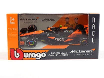 McLAREN F1 MCL38 TEAM MCLAREN N 4 SEASON 2024 LANDO NORRIS - 1:43 BBURAGO - Image 4