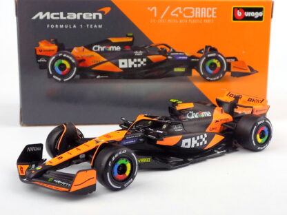 McLAREN F1 MCL38 TEAM MCLAREN N 4 SEASON 2024 LANDO NORRIS - 1:43 BBURAGO