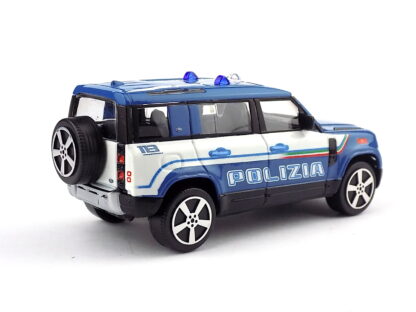 LAND ROVER DEFENDER 110 POLIZIA ITALY  - 1:43 BBURAGO - Image 3