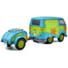 VOLKSWAGEN - T1 VAN KOOL "GHOSTHUNTERS" S PRÍVESOM 1950 - 1:18 SOLIDO - Image 4