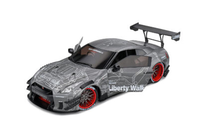 NISSAN GT-R (R35) LIBERTY WALK BODY KIT 2.0 COUPE 2020 - 1:18 SOLIDO - Image 7