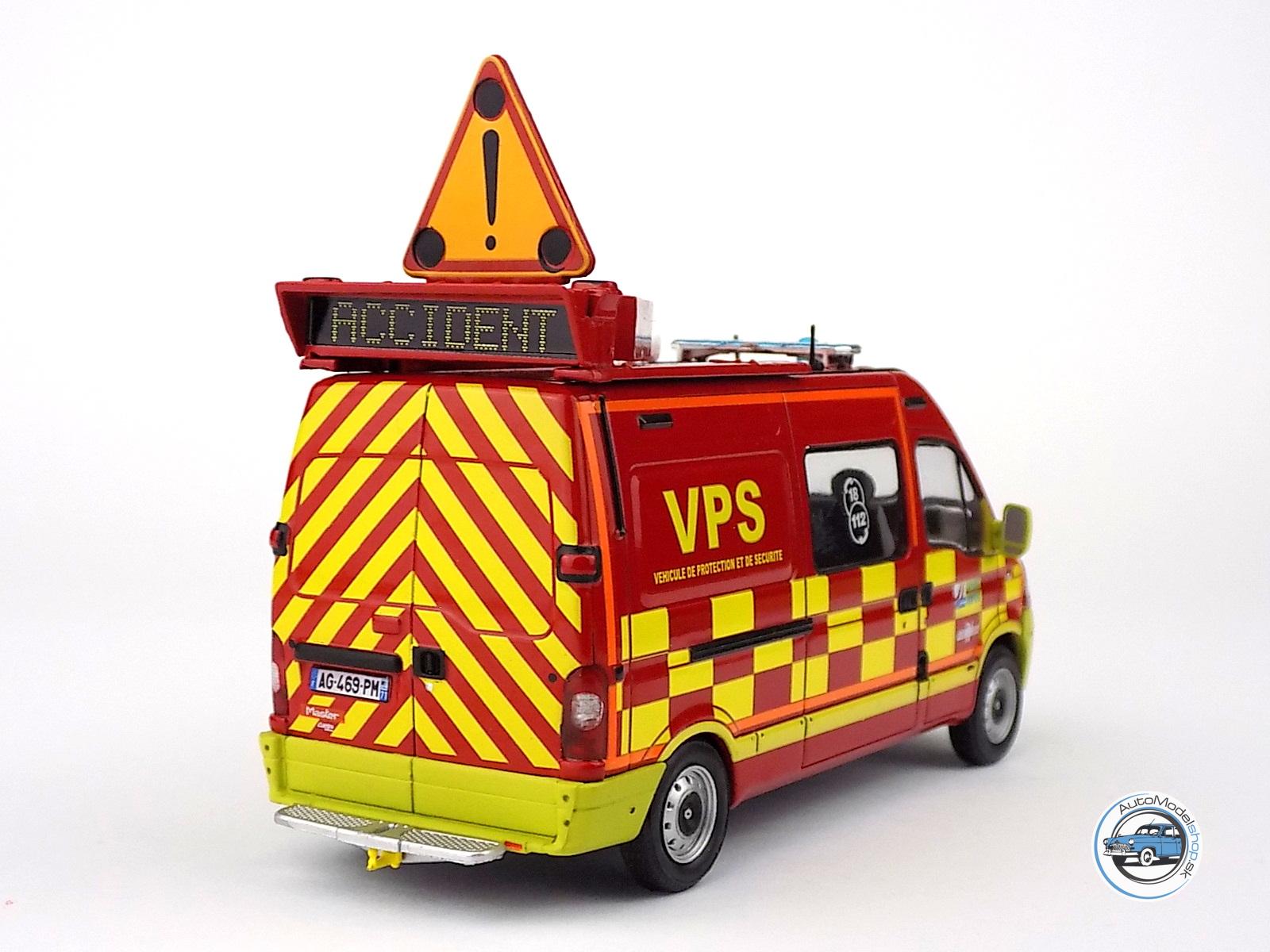 RENAULT MASTER - ASISTENTČNÉ VOZIDLO PRI DOPRAVNÝCH NEHODÁCH - HASIČI 2003 - 1:43 DeA - Image 2