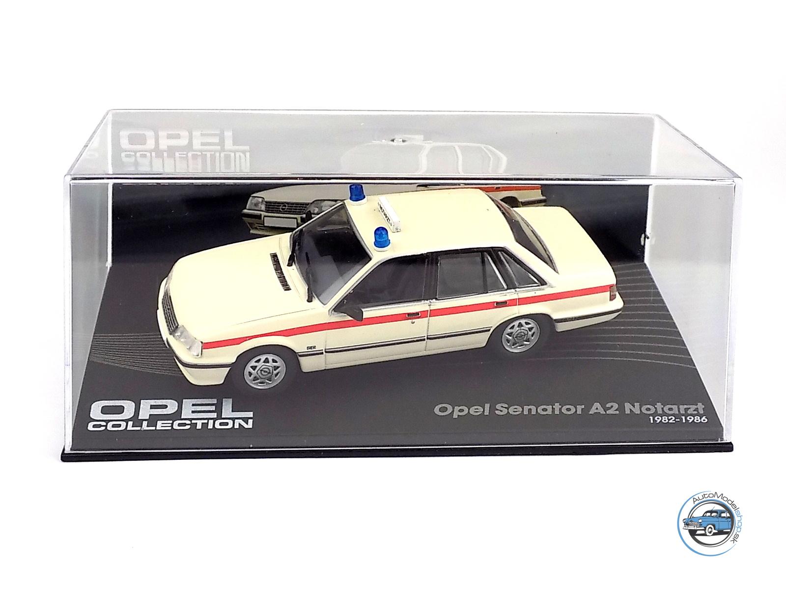 OPEL SENATOR A2 NOTARZT AMBULANCE 1982 - 1:43 HACHETTE - Image 4
