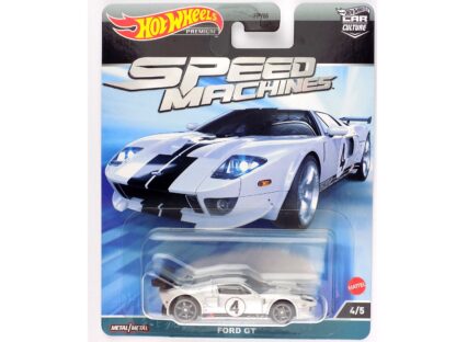 FORD GT SPEED MACHINE - 1:64 HOT WHEELS PREMIUM