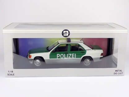 MERCEDES BENZ 190E (W201) POLIZEI GERMANY 1993 - 1:18 TRIPLE9 - Image 3