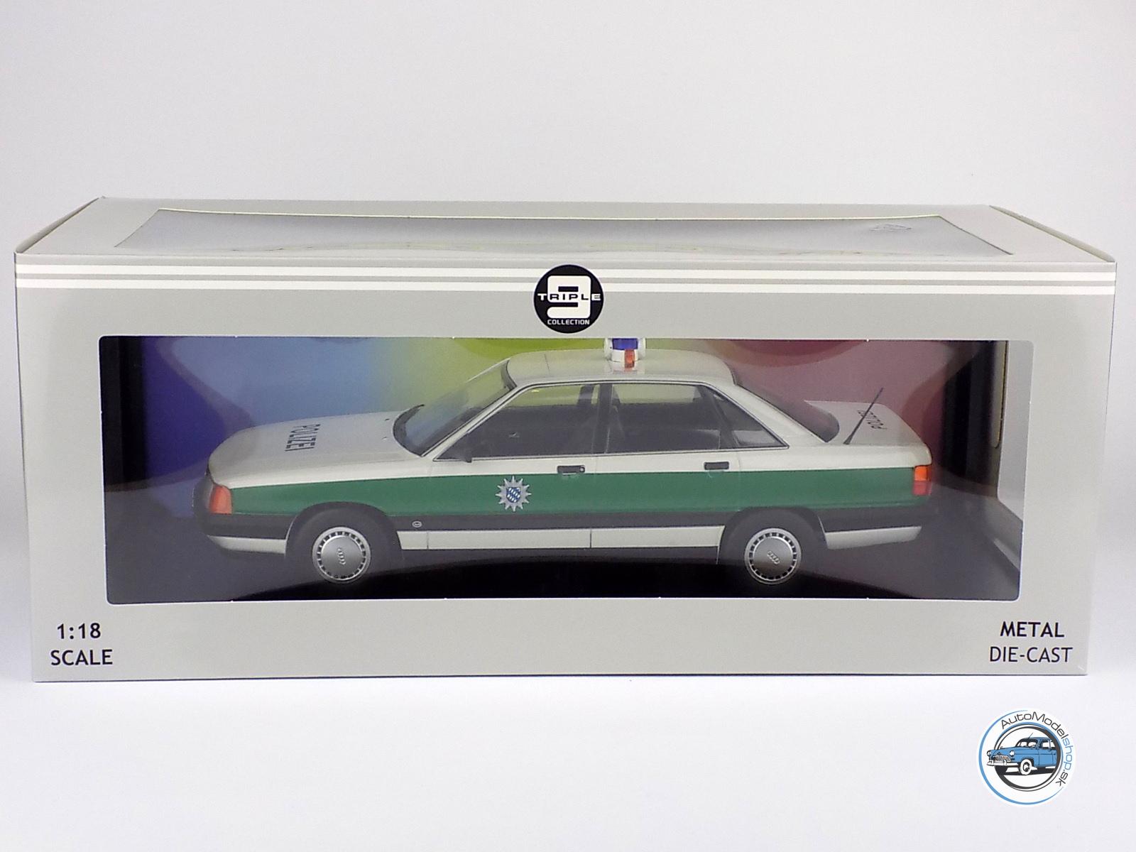 AUDI 100 (C3) POLIZEI GERMANY 1989 - 1:18 TRIPLE9 - Image 3