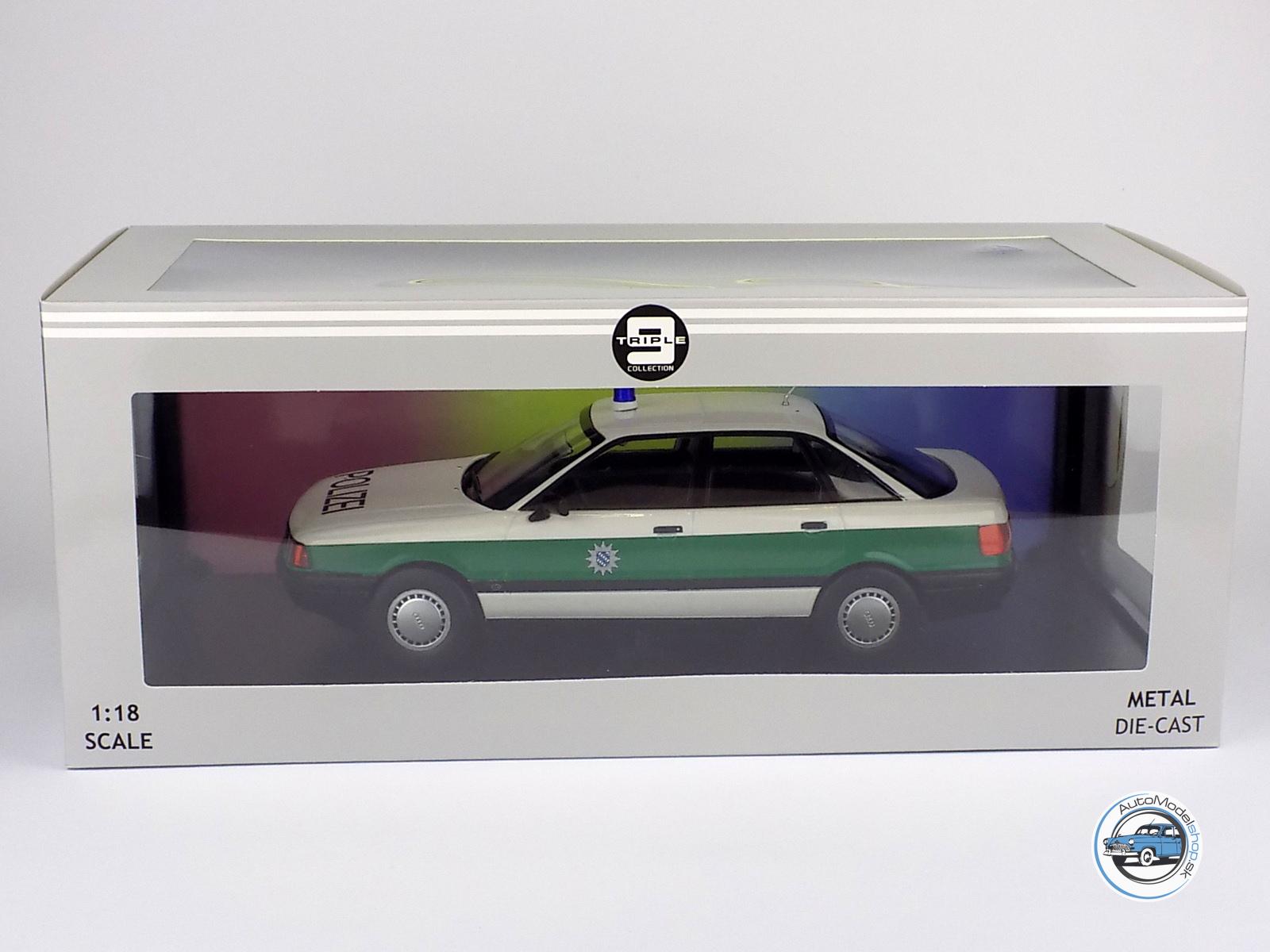 AUDI 80 B3 POLIZEI GERMANY 1989 - 1:18 TRIPLE9 - Image 3