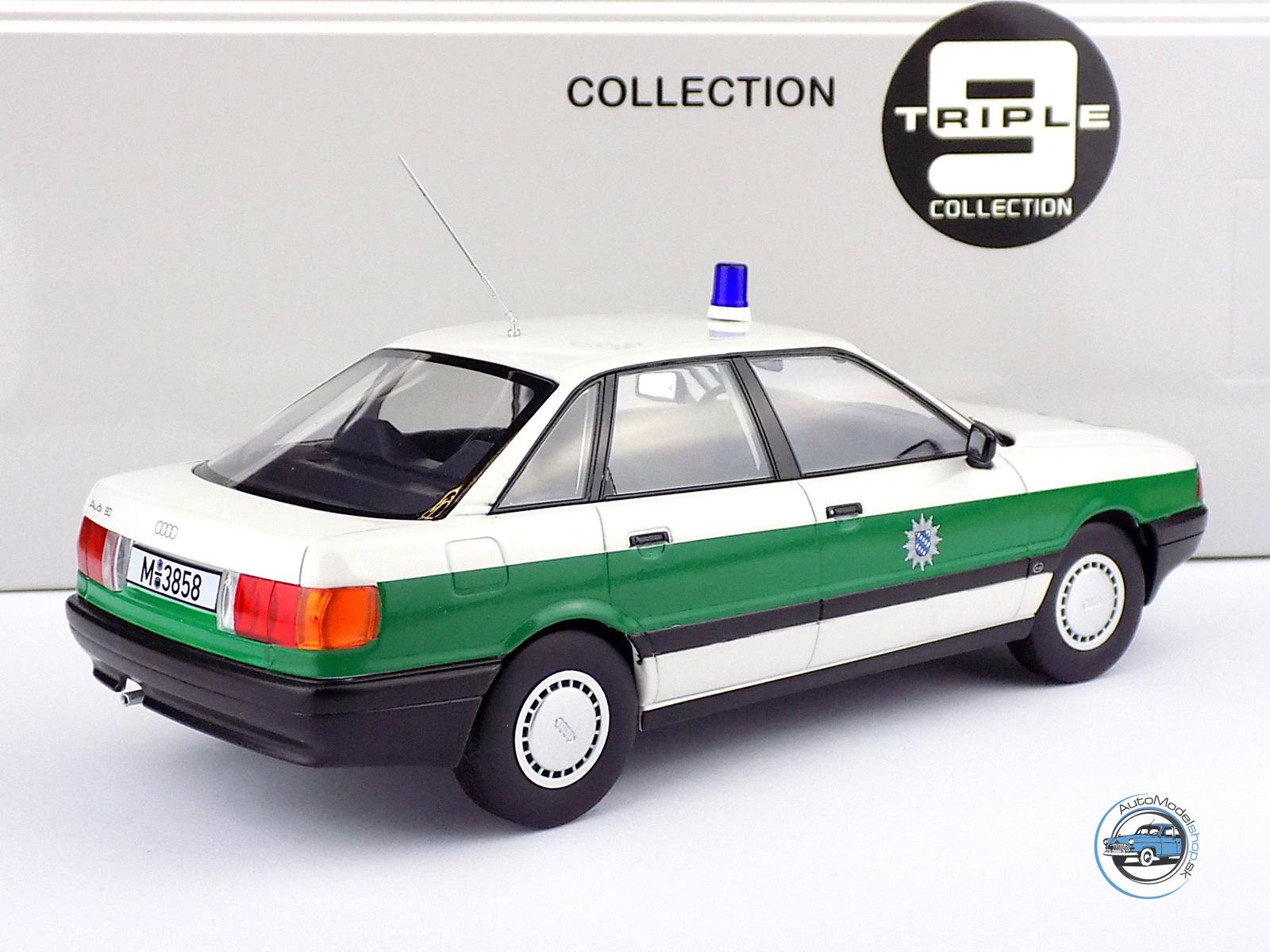AUDI 80 B3 POLIZEI GERMANY 1989 - 1:18 TRIPLE9 - Image 2
