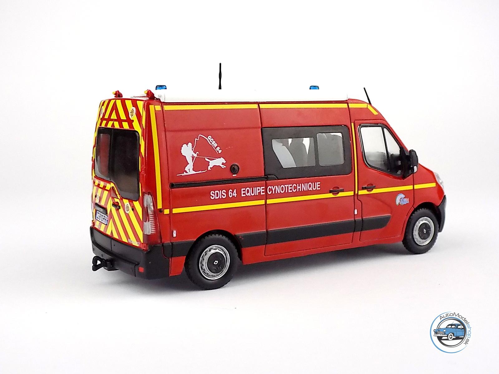 RENAULT MASTER SDIS 6 HASIČI - KYNOLOGISKÁ ZACHRANNÁ SLUŽBA 2014 - 1:43 DeA - Image 2