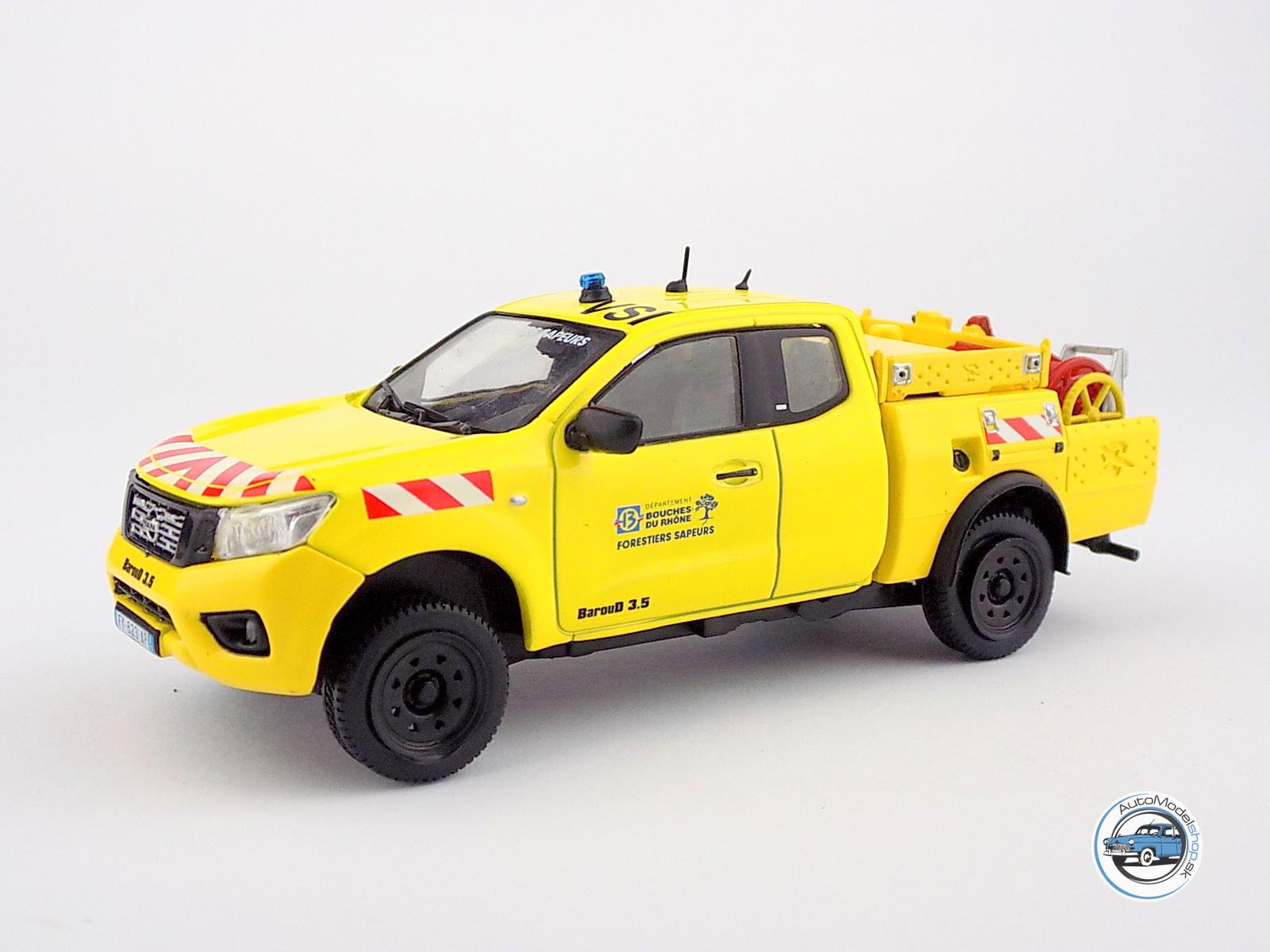 NISSAN BAROUD 3,5L PICK-UP VPF HASIČI 2015 - 1:43 DeA - Image 2