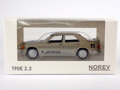MERCEDES-BENZ 190E 2.3 16V (W201)  1984 AYRTON SENNA - 1:43 NOREV - Image 4