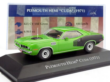 PLYMOUTH HEMI CUDA COUPE 1971 - 1:43 DeA