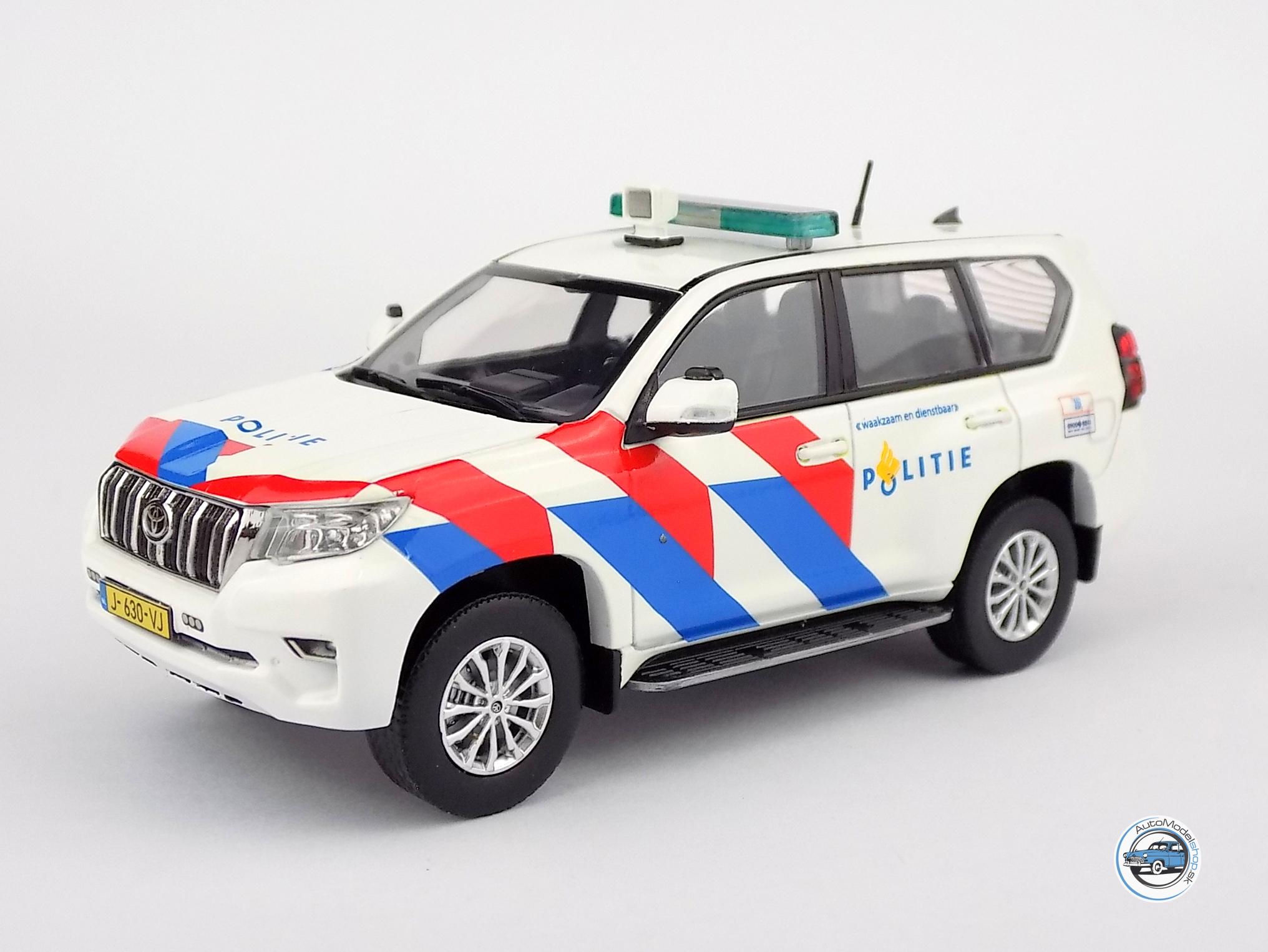 TOYOTA LAND CRUISER PRADO 2018 Polícia Holandsko- 1:43 Vitesse - Image 2