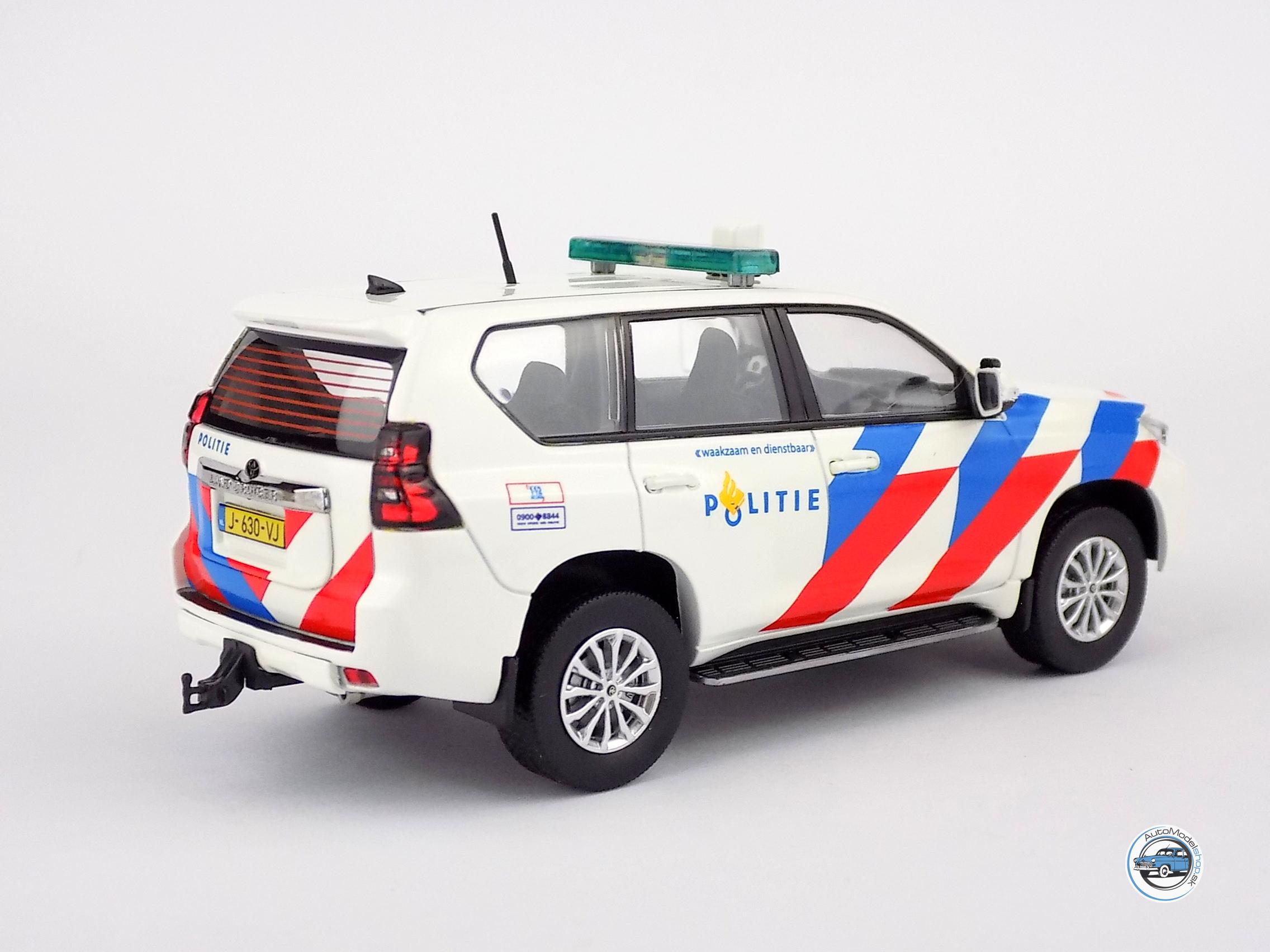 TOYOTA LAND CRUISER PRADO 2018 Polícia Holandsko- 1:43 Vitesse - Image 3