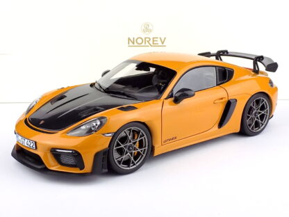 PORSCHE 718 CAYMAN GT4 RS WEISSACH PAKET 2023 - 1:18 NOREV