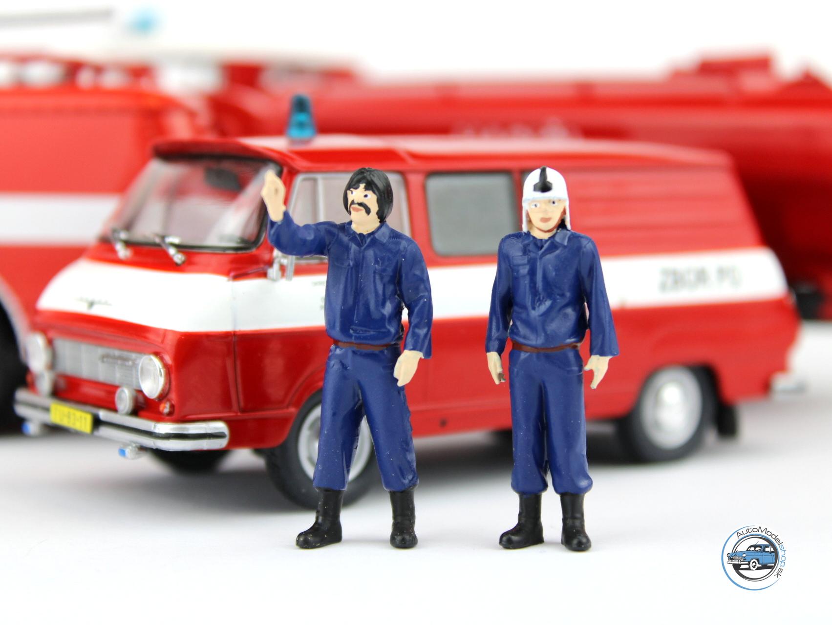 Dvojset figúrok z edície HASIČI - set1 1:43