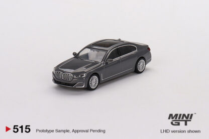 BMW 750Li xDrive Bernina Grey - 1:64 MiniGT - Image 2