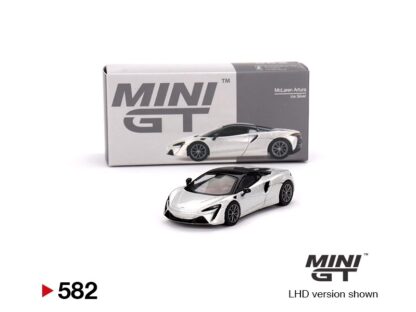 McLaren Artura Ice Silver - 1:64 MiniGT