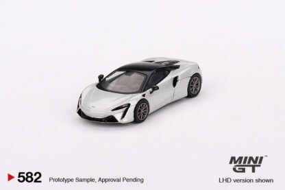 McLaren Artura Ice Silver - 1:64 MiniGT - Image 2
