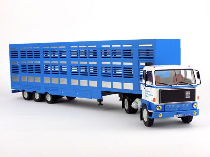 TRUCK VOLVO F89 + NAVES NA PREPRAVU ZVIERAT  – 1:43 ALTAYA - Image 2