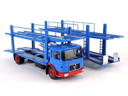 MAN 19.320 NÁKLADNÉ AUTO NA PREPRAVU AUTOMOBILOV 1970 - 1:43 IXO - Image 3