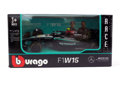 MERCEDES GP F1 W15 EQ PERFORMANCE TEAM AMG PETRONAS MOTORSPORT N 44 SEZÓNA 2024 LEWIS HAMILTON - 1:43 BBURAGO - Image 4