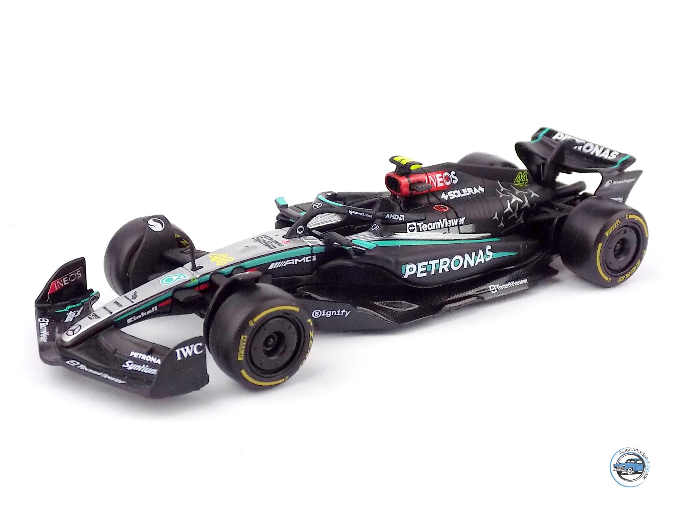 MERCEDES GP F1 W15 EQ PERFORMANCE TEAM AMG PETRONAS MOTORSPORT N 44 SEZÓNA 2024 LEWIS HAMILTON - 1:43 BBURAGO - Image 2