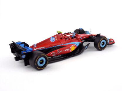 FERRARI F1 SF-24 TEAM SCUDERIA FERRARI N 55 5. MIAMI GP 2024 CARLOS SAINZ - 1:43 BBURAGO - Image 3