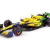 McLAREN F1 MCL38 TÍM MCLAREN N 4 4. VC MONAKA (30. VÝROČIE SENNY) 2024 LANDO NORRIS - 1:43 BBURAGO - Image 2