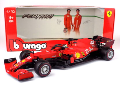FERRARI F1 SF21 TEAM SCUDERIA FERRARI MISSION WINNOW N 55 SEASON 2021 CARLOS SAINZ - 1:18 BBURAGO