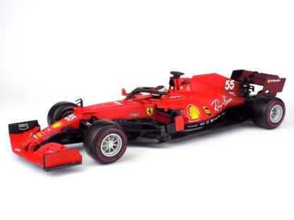 FERRARI F1 SF21 TEAM SCUDERIA FERRARI MISSION WINNOW N 55 SEASON 2021 CARLOS SAINZ - 1:18 BBURAGO - Image 2