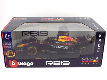 RED BULL F1 RB19 TÍM ORACLE RED BULL RACING Č. 1 MAJSTER SVETA 2023 MAX VERSTAPPEN - 1:18 BBURAGO - Image 7