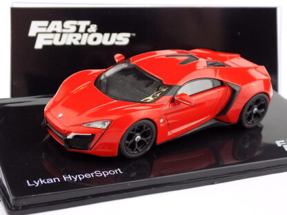 LYKAN HYPERSPORT - FAST&FURIOUS - 1:43 DeA