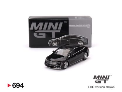 Mercedes-Benz EQS 580 4MATIC čierny - 1:64 MiniGT