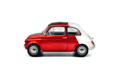 FIAT 500 TRIBUTE TALIANSKA TRIKOLORA 1965 - 1:18 SOLIDO - Image 2
