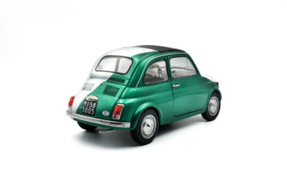 FIAT 500 TRIBUTE TALIANSKA TRIKOLORA 1965 - 1:18 SOLIDO - Image 4