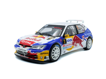PEUGEOT 306 MAXI RALLY DU VAR ​​2017 S. LOEB - D. ELENA - 1:18 SOLIDO