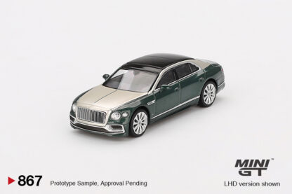 Bentley Flying Spur White Sand Verdant - 1:64 MiniGT - Image 2