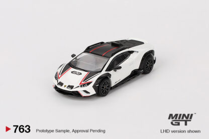 Lamborghini Huracán Sterrato Bianco Asopo - 1:64 MiniGT - Image 2